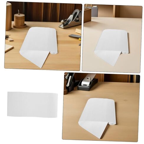 TOYANDONA Longboard Skateboard Grip Tape 109cm White Anti-Slip Sandpaper Sticky Adhesive Tape for Scooter Roller Skate and Stair Traction in Saudi Arabia