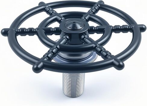 Glass Cup Rinser for Kitchen Sink - Tensso Bottle Washer Sinks Attachment Parts for Bar, Replacement Black Metal Automatic Washing Cleaner Faucet Head for Bear Cups, Coffee Bottles in Kuwait