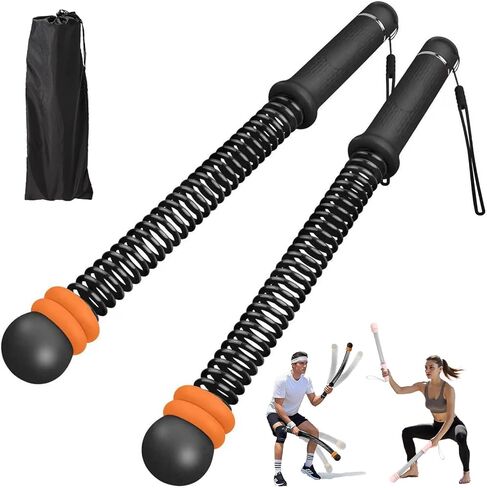 Ropeless Battle Ropes for Home Gym-PortableCordless Training Rope Fitness Equipment for Men & Women,Weighted WorkoutRopes for HIIT,Versatile Exercise Equipment for Home and Travel Exercise (Black) in Saudi Arabia