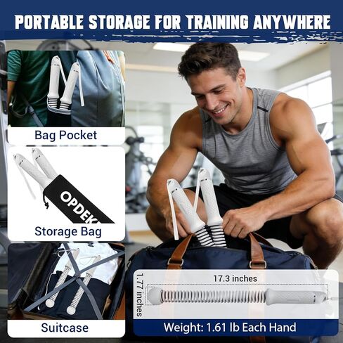 Weighted Ropeless Battle Ropes for Home Gym, Heavy Duty Portable Cordless Battle Rope with Grip Strengtheners & Poster, Battle Rope Sticks for HIIT, Strength & Quiet Cardio Training Men & Women(2PCS) in Kuwait