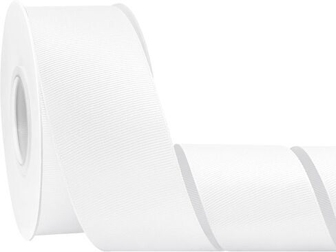 3/8 inch 50 Yards Light Pink Grosgrain Ribbon for Gift Wrapping Weddings Flower Bouquet Decor Sewing in Kuwait