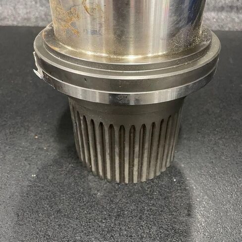 Industrial Splined Shaft, Part Number 20500103, Steel Output Shaft, 1 PC in Kuwait