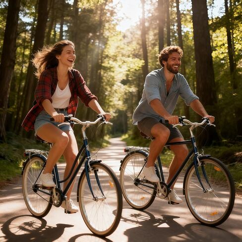 Bicycle Brake Pads 2-Pairs - Road Bike Caliper Brake Pads - Quiet All-Weather Brake Shoes with Quick Mud/Drain Slots - Compatible with Most C-Type Brake Systems (4 Pcs, Black) in Kuwait