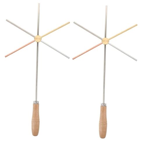 2pcs Heat Conductometer Demonstrator Tool for Physics Education and Thermal Conductivity Comparison Experimental Equipment for Schools Hands Learning Aid for Students Critical in Saudi Arabia