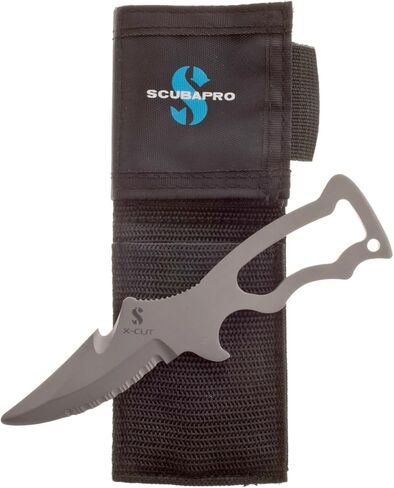 Scubapro X-Cut Titanium TEK Knife with Nylon Sheath 5 in. in Saudi Arabia