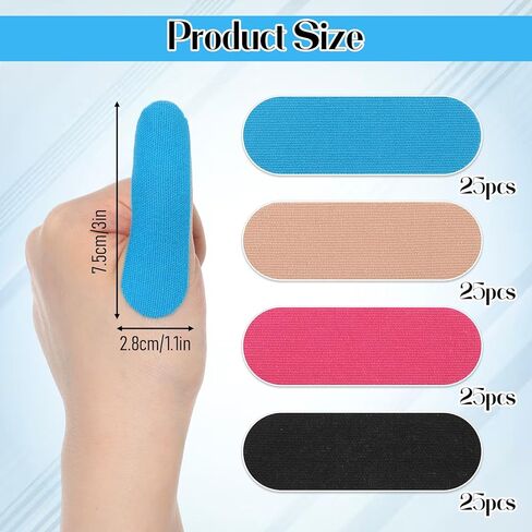 100PCS Bowling Tape, Bowling Thumb Tapes, Bowling-Finger Tapes, Thumb Tape Protector for Bowlings, Bowling-Finger Protectors for Bowlers Exercise Sport in Saudi Arabia