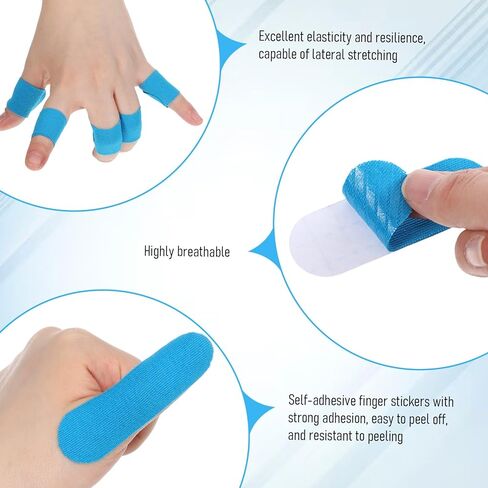 100PCS Bowling Tape, Bowling Thumb Tapes, Bowling-Finger Tapes, Thumb Tape Protector for Bowlings, Bowling-Finger Protectors for Bowlers Exercise Sport in Saudi Arabia