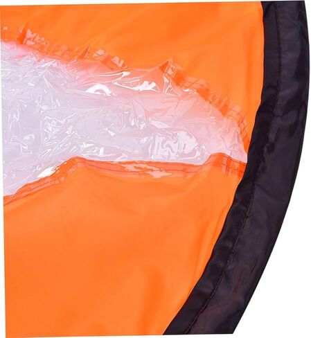 شراع رياح كاياك، مجداف رياح كاياك قابل للطي مقاس 42 بوصة، شراع كاياك محمول في اتجاه الريح مع نافذة شفافة لإكسسوارات قوارب الكاياك القابلة للنفخ in Kuwait