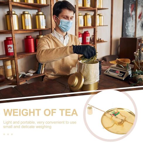 مقياس BESTOYARD الصغير العتيق مقاس 9.44 بوصة، مقياس غرام متعدد الوظائف للطب، مجوهرات الفواكه المجففة، وزنها مع قراءات وتصميمات دقيقة in Saudi Arabia