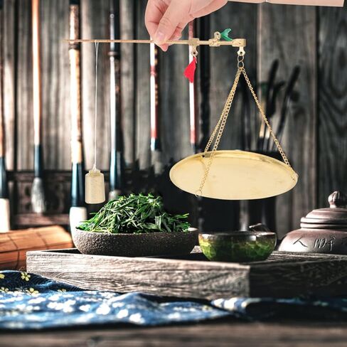 مقياس BESTOYARD الصغير العتيق مقاس 9.44 بوصة، مقياس غرام متعدد الوظائف للطب، مجوهرات الفواكه المجففة، وزنها مع قراءات وتصميمات دقيقة in Saudi Arabia