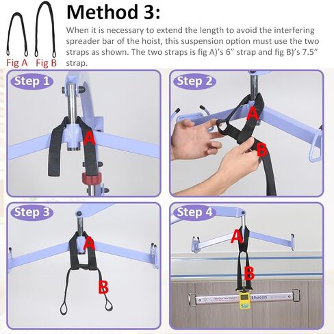 Patient Lift Weight Scale for Bedridden Patients or Elderly,Suitable for Home or Hospital Care,SWL 330LBS in Kuwait