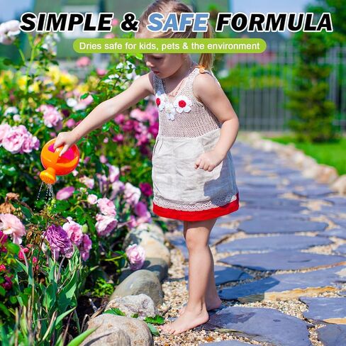 Teexpert Rock Glue for Landscaping: 30oz New 2026 Formula Gravel Binder for Stones, Pebbles, River Rock – Strong Adhesion for Outdoor Landscape, Driveways Edge, Garden, Patio, Yard in Kuwait