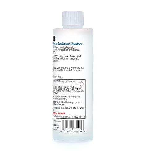 ComStar Water Glass Glue, 8 Oz High Temperature Combustion Chamber Glue, Super Strong Adhesive for Boilers & Furnaces, Heat & Chemical Resistant, Repairs & Sets Refractory Chambers, (40-409) in Saudi Arabia