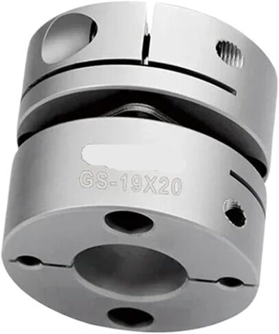Shaft Couplings Aluminum D82mm L68mm Single Diaphragm Clamping Flexible Couples Accessorie5 8 10 12 15 20(35x35) in Saudi Arabia