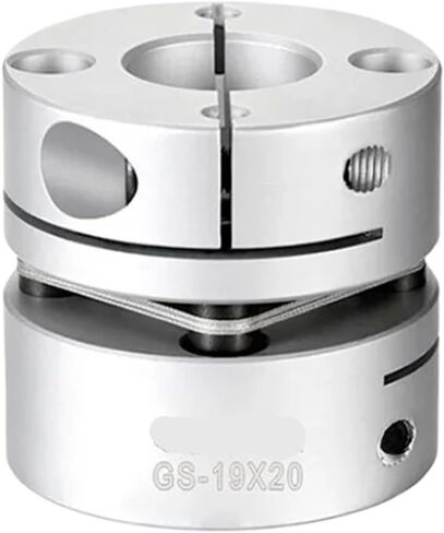 Shaft Couplings Aluminum D82mm L68mm Single Diaphragm Clamping Flexible Couples Accessorie5 8 10 12 15 20(35x35) in Saudi Arabia