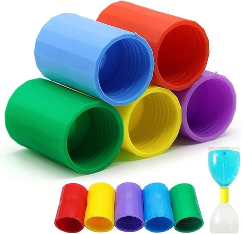 10 PCS Tornado Maker Bottle to Bottle Transfer Connector, Tornado Tube Bottle Connectors, Water Vortex Making Connector for Science Experiments Test in Kuwait