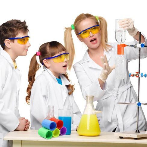 10 PCS Tornado Maker Bottle to Bottle Transfer Connector, Tornado Tube Bottle Connectors, Water Vortex Making Connector for Science Experiments Test in Kuwait