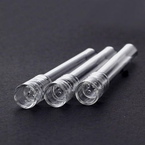 2 pcs Solo Glass Tube Stem Set -110mm Straight & Curved for Steam Chemistry, Air Drying, and Lab Applications in Saudi Arabia