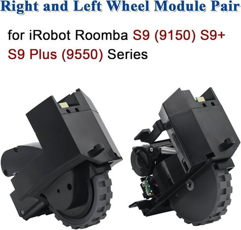 Right Drive Assembly Module Wheel Compatible for iRobot Roomba S9 (9150) S9+ S9 Plus (9550). Robot Vacuum Cleaner Replacement Parts in Kuwait
