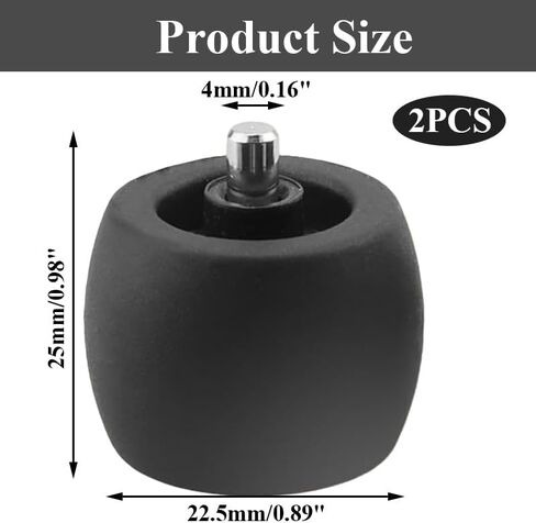 2Pcs Replacement Front Wheel Part Accessories Compatible with Shark Robot Vacuum R101AE RV1001AE UR1100SRUS AV1002AE AV1010AE RV100AE in Kuwait