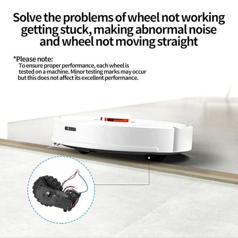 N8 Right Wheel for Ecovacs N8/N8 Pro/T8/T9/OZMO 950/920 Robot Vacuum Cleaner Side Brush Drive Wheel T9 Side Brush Motor Assembly T8 Motor Module in Kuwait