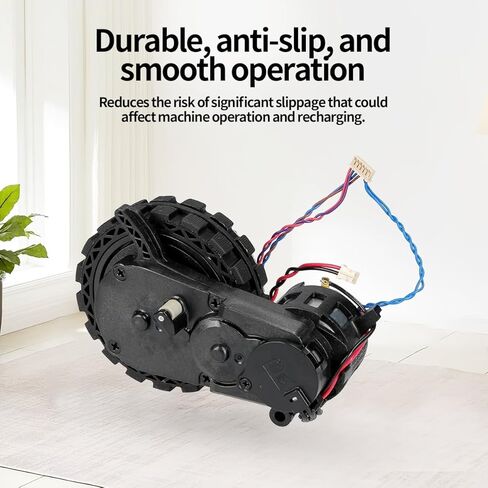 N8 Right Wheel for Ecovacs N8/N8 Pro/T8/T9/OZMO 950/920 Robot Vacuum Cleaner Side Brush Drive Wheel T9 Side Brush Motor Assembly T8 Motor Module in Kuwait