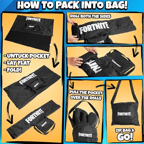 Fortnite Raincoat for Kids Teenagers Waterproof Hooded Rain Poncho with Fleece Lining Foldable Travel Youth Gamer Gifts in Saudi Arabia