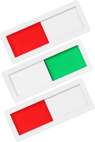 TEHAUX 3pcs Self-adhesive Slider Sign Vacant Occupied Indicator for Bedroom Bathroom and Room in Saudi Arabia