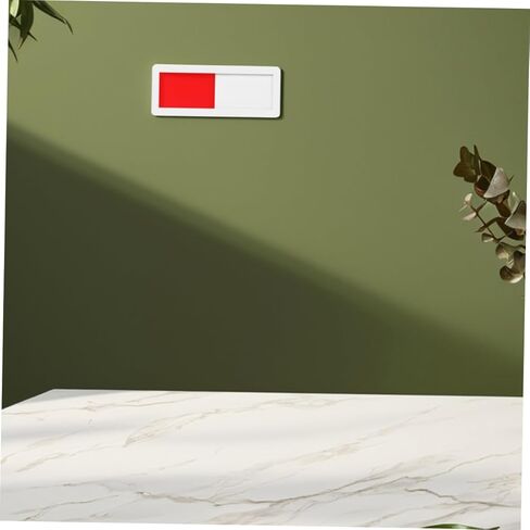 Gadpiparty 5Pcs Sliding Privacy Sign Easy Status Change Door Sign for Home Office Hotels Hospitals Vacant Occupied Indicators Attention Grabbing Design for Restrooms in Saudi Arabia