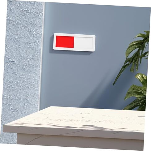 Gadpiparty 5Pcs Sliding Privacy Sign Easy Status Change Door Sign for Home Office Hotels Hospitals Vacant Occupied Indicators Attention Grabbing Design for Restrooms in Saudi Arabia
