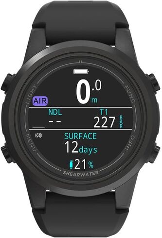 كمبيوتر الغوص للمعصم Shearwater Tern TX مع جهاز إرسال GPS in Kuwait