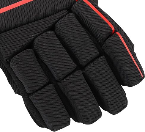 Fabater Ice Hockey Gloves, Extra Padding Curved Thumb Breathable Roller Hockey Gloves, Street with Finger Gussets Mesh for Youth Junior Kids Outdoor Sports (12inch) in Saudi Arabia
