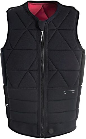 Follow Love Nor Money Comp Wake Vest in Black in Kuwait