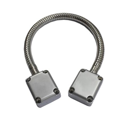 5YOA Door Loop Exposed Mounting Protection Sleeve Access Control Cable Stainless Steel Hidden Wire Line Protect Armored Tube(Cable401) in Saudi Arabia