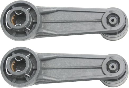 2-Pack Grey Interior Window Crank Handles Compatible with Toyota Tacoma 1995-2004, Tundra 2000-2017, Matrix 2003-2014, Land Cruiser 1976-1992, Camry 1987-2001, Corolla 1980-2013 in Kuwait