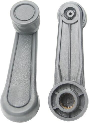 2-Pack Grey Interior Window Crank Handles Compatible with Toyota Tacoma 1995-2004, Tundra 2000-2017, Matrix 2003-2014, Land Cruiser 1976-1992, Camry 1987-2001, Corolla 1980-2013 in Kuwait