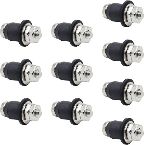 HAKATOP 10-Pack RV Water Tank Probe Sensors, Screw-in Water Level Sensors for Fresh Gray Black Water Tanks, Replacement Tank Sensors for RV Water Gauge Systems in Kuwait