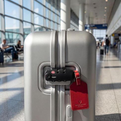 (2 Pieces) lizipai(Customs Locks) Combination Lock TSA Customs Lock Fixed Luggage Lock, Backpack Lock in Kuwait