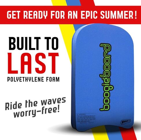 BoogieBoard Sport Trainer 19" Bodyboard Kickboard TC8 Deck PE Core Crescent Tail Beginners Pool Beach in Saudi Arabia
