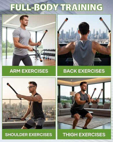 Saker Ropeless Battle Ropes Cordless Workout Rope, Adjustable Weighted Inertia Training Equipment, Portable Battle Rope Alternative for HIIT Strength Cardio, Quiet Home Gym Fitness Equipment in Saudi Arabia