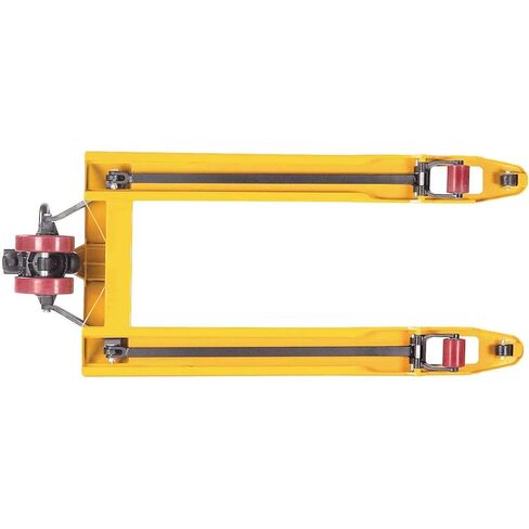 Global Industrial Manual Pallet Truck, 5500 Lb. Capacity, 21" W x 48" L Forks, Industrial Duty Narrow Forks Pallet Jack for Warehouse, Manufacturing and Retail in Saudi Arabia