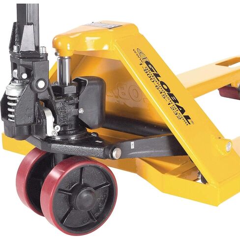 Global Industrial Manual Pallet Truck, 5500 Lb. Capacity, 21" W x 48" L Forks, Industrial Duty Narrow Forks Pallet Jack for Warehouse, Manufacturing and Retail in Saudi Arabia