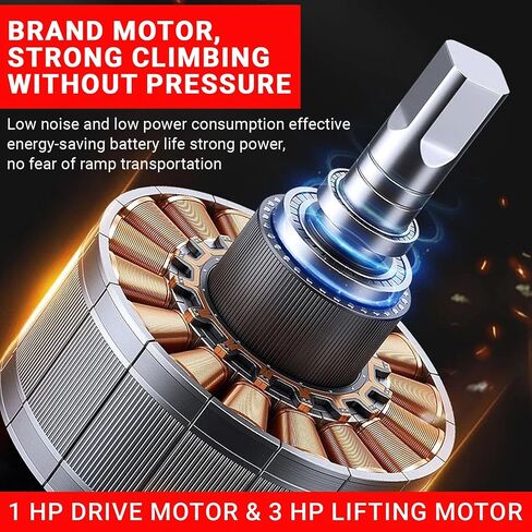 Full Electric Pallet Stacker, 3300 lb Capacity, 118" Lift Height, Walk-Behind Material Lift with Electromagnetic Brake, Fixed Straddle Legs, for Open-Bottom Pallets in Kuwait