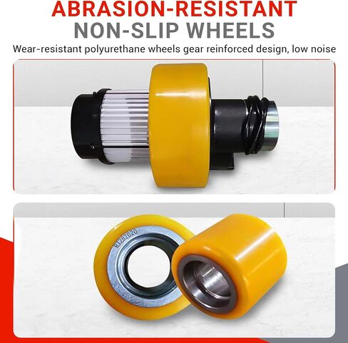 Full Electric Pallet Stacker, 3300 lb Capacity, 118" Lift Height, Walk-Behind Material Lift with Electromagnetic Brake, Fixed Straddle Legs, for Open-Bottom Pallets in Kuwait