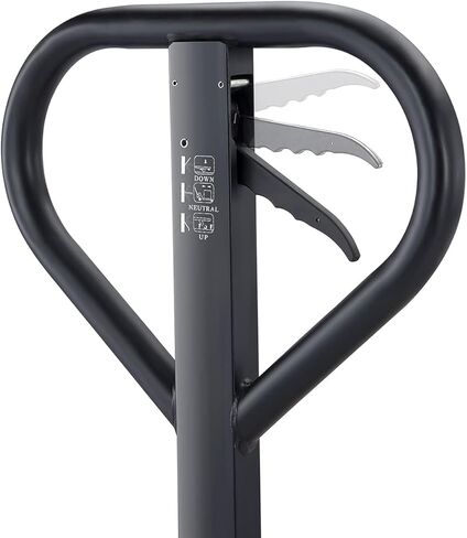 T Tory Carrier Scissor Pallet Jack, High Lift Truck, 45 x 27 Forks, 2200 lbs Cap. 31.5" Lifting Height Manual Trucks for Open Bottom Pallets in Kuwait