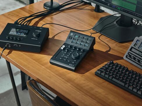 Yamaha CC1 USB Controller for Elgato Stream Deck system and DAWs, 12 Assignmable LCD Keys, Motorized Fader, AI knob, Full transport Section, Foot Controller Input CC1 in Saudi Arabia