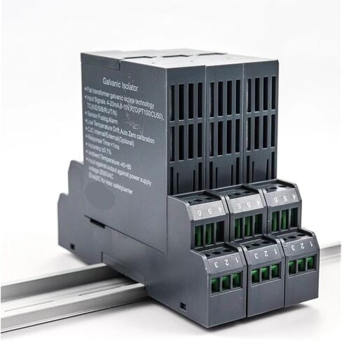 1pcs 4 20ma 0-10v Signal Isolator Conditioner 12-28Vdc(0-10V to 4-20MA_1 in 1 Out) in Kuwait