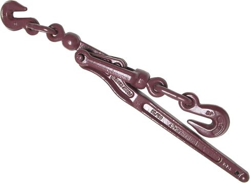 Lever Load Binder 1/4" Binder Chain | Heavy Duty Extra Strength | Working Load Limit: 3,150 LBS | Cargo Control Load Transport Tie Down in Kuwait
