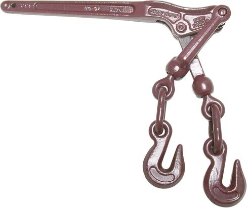Lever Load Binder 1/4" Binder Chain | Heavy Duty Extra Strength | Working Load Limit: 3,150 LBS | Cargo Control Load Transport Tie Down in Kuwait