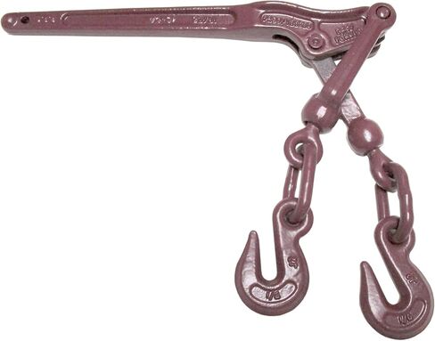Lever Load Binder 1/4" Binder Chain | Heavy Duty Extra Strength | Working Load Limit: 3,150 LBS | Cargo Control Load Transport Tie Down in Kuwait